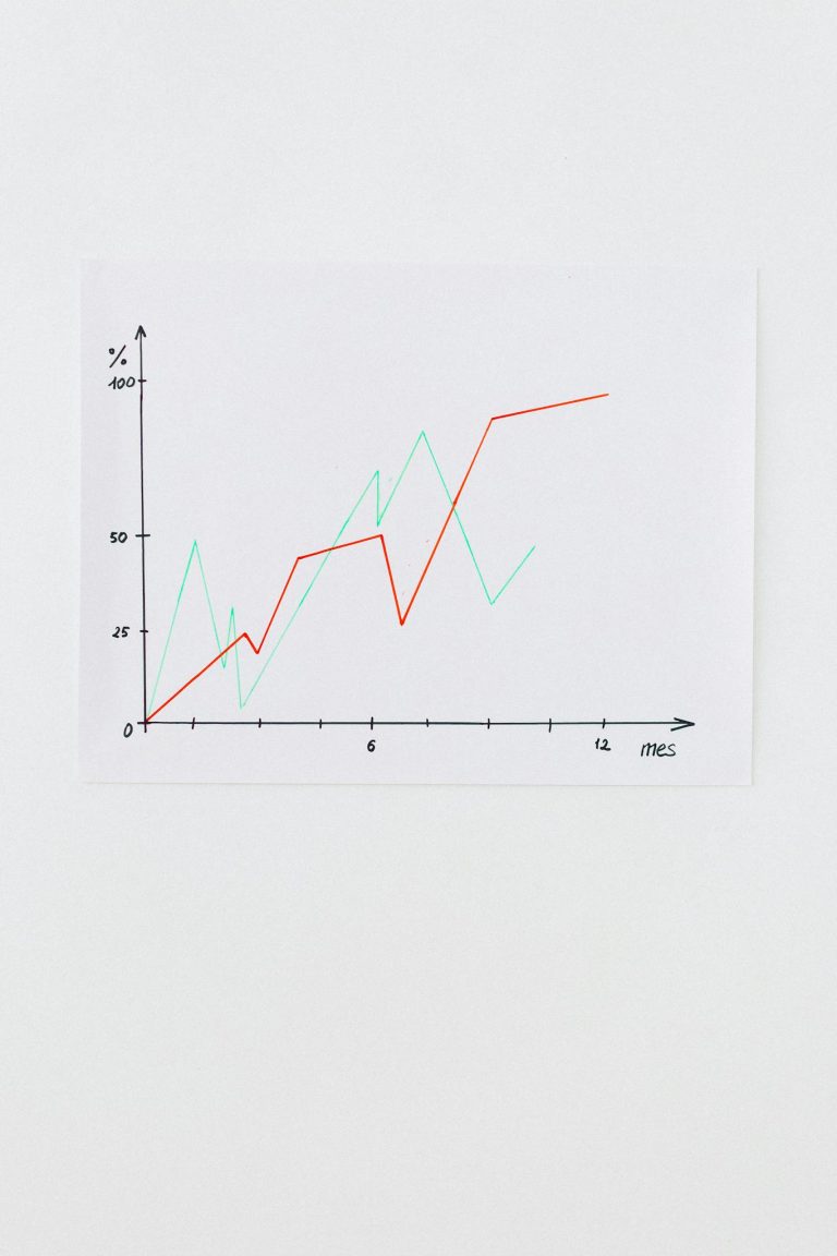 White Paper With Black Line